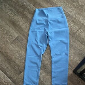 Vibrant Sky Blue Leggings